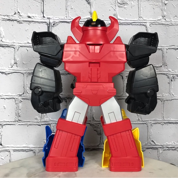 Mighty Morphin Power Rangers Megazord Hasbro Caricature Action Figure Play Toy - Picture 4 of 8